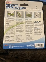 PIC Citronella Repelling Coils 3 Packs, 12 Coils Total