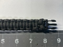 Paracord Survival Bracelets USA Flag Red White Blue. New. Handcrafted.