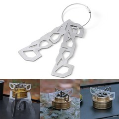 Convenient Stainless Steel Bracket Pot Burner Stand for Outdoor Adventure