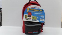 READY AMERICA 70280 2-PERSON 3-DAY EMERGENCY KIT & BACKPACK (EXP. 6/2029) SEALED