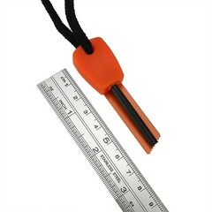 10pcs Flint Fire Starter Magnesium Rod Scraper Emergency Survival Kits Lighter