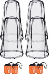 4-Pack Mosquito Face Mesh Net – Insect Protection for Outdoor Adventures
