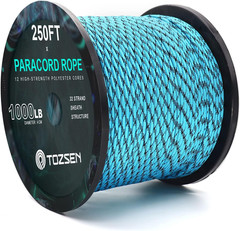 Paracord 1000Lb | 1000 250 100 50Ft Paracord
