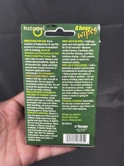 Natrapel Wipes Mosquito/Insect Repellant Up to 12 Hr. – 12 Count – Travel Size.