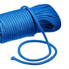 Amazon Basics 550 Type III Paracord, 7-Strand Core, 5/32 in x 100 ft, Blue