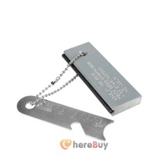 Magnesium Fire Starter Steel Flint Survival Lighter Camping Outdoor Emergency US