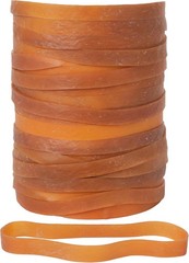 Rubber Bands Large Wide 6.5inch 35pcs Natural color of rubber