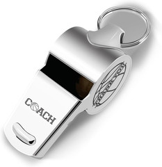 Stainless Steel Coach Whistle with Lanyard Loud 120db Referee Training Emergency