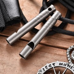 Light Weight Metal Alloy Portable Pet Training Whistles Pocket Tool Enduring