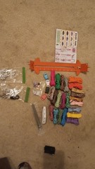 paracord bracelet making kit, multiple colors, booklet, beads of the alphabet
