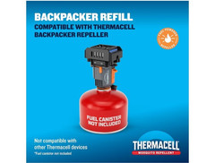 Thermacell Fuel-ZoneGuard Backpacker Mosquito Repellent Mat Refill; 15-FT Zone o