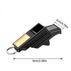 1 Set Professional Referee Whistle, Dolphin Treble Whistle for Football Basketba