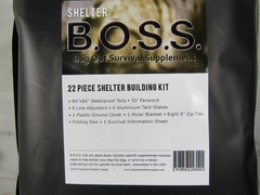 BOSS Survival Bug Out Bag Premium Bugout Pre-Packed Survival Kits Sealed 228 Pcs