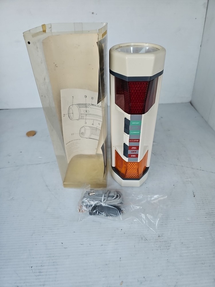 Dorcy Portable Fluorescent Lantern Flashlight & Emergency Flashers Model 41-1049