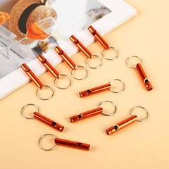 200 Pcs Emergency Whistles with Keychains, Bulk Whistles Emergency Whistle