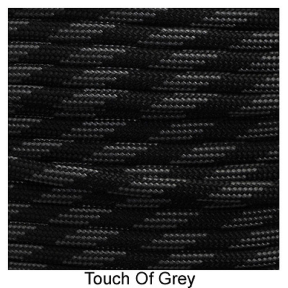 Touch of Grey Paracord 50 Foot 550 lb 7 Strand Camping Survival Kit Rope