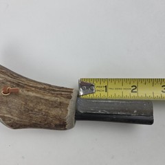 Custom Deer Antler Handle Ferro Rod Fire Starter with Magnesium & Striker