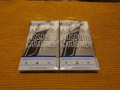 2x Pack Skeeter Hawk Repellent Mosquito Carabiner With 4 Repellant Tabs New