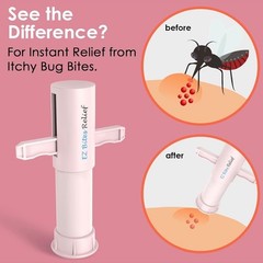 Bug Bite Relief Thing Chemical Free Sting Suction Tool – Pink 2 Pack
