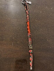 keychain, knife, bag, backpack, or jacket zipper pull. Sleeping Vampire Bat