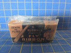 IN16 VTG Russells Fly Ribbon Strip Box Of 5