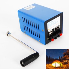 Outdoor Portable Multifunction Emergency Survival Hand Crank Charge Generator