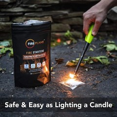 Effortless Fire Starting with FireFlame – Waterproof & Long-Lasting 20 Pack