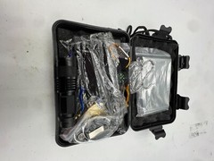Showtime Survival Tool Box Black with Emergency Blanket 130 x 210cm