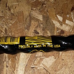 Black Bear Fire Starter Black Yellow Made in the USA