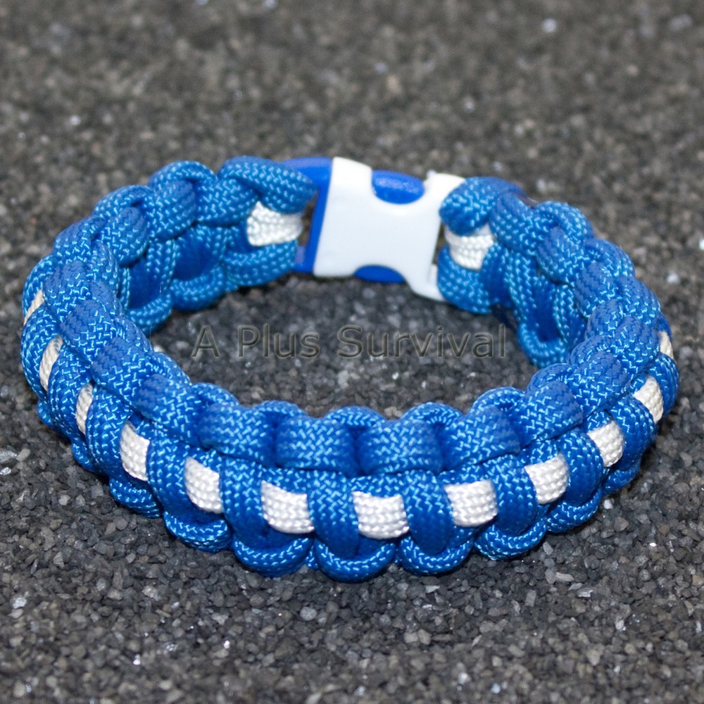 EMT Paramedic 550 lb Type III Paracord Survival Rope Bracelet – Made in the USA