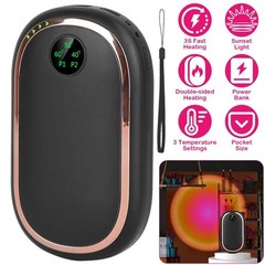 Rechargeable Hand Warmer Electric Hand Heater Portable Reusable Pocket Warmer Po