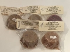20 Fire Starters Handmade Wax & Wood , for campfire, woodstove, fireplace Scent