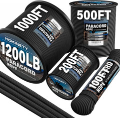 1200 Paracord Rope – 4.4Mm Nylon Parachute Spool Para Cord Lanyard for Outdoor C