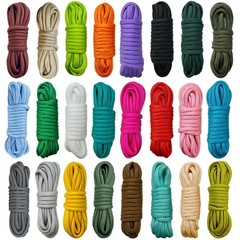 Paracord Ropes Set 10′ Each 240′ Total Survival Cord Crafting Kit 24 Color 550lb