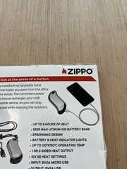 Zippo Heatbank 9s Rechargeable Hand Warmer & Power Bank 9 Hours Heat Sealed