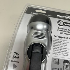 Ready America Emergency Power Station Flashlight Phone Charger Radio