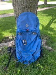 Blue, Black Diamond Ascent Series Camping Backpack