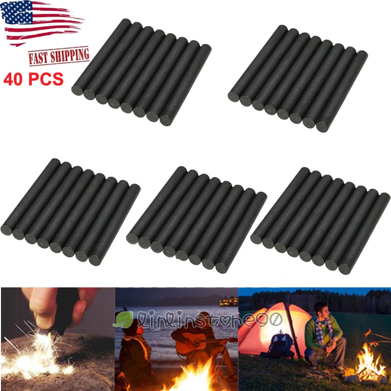 5/16″ Ferrocerium Rod Flint Fire Starter Kit Magnesium Outdoor Camping Wholesale