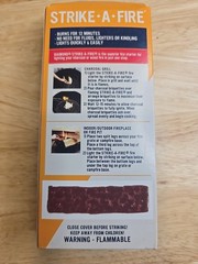 3 Diamond Strike-A-Fire Indoor/ Outdoor Strikes Like A Match Fire-starters USA