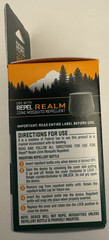 4 Pack Repel Realm Zone Mosquito Repellent Green w/40 Hour Refill Rechargeable