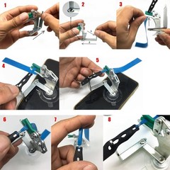 DIY Slingshot Rubber Band Tool Kit – Easy Setup, Includes 5 Leather Pockets