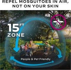 3x Thermacell Mosquito Repellent Refills w/ 36 Hour Protection 9 Mat 3 Cartridge