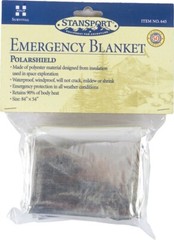 Stansport Polarshield Emergency Blanket ( item #654 ) NEW, BRAND NEW, EMERGENCY