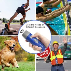 Electronic Whistles With Lanyardadjustable 3 Tone & 3 High Volume Hand Emergency