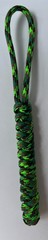 550 Paracord Keychain ID Lanyard Knife Multitool USA Seller Amazon Neon Green