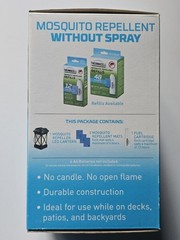 Thermacell Patio Shield 15’x15′ Zone Mosquito Protection Lanterns Lot Of 2