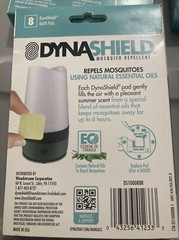 (4 Boxes) DynaShield Refill Mosquito Repellent Pads (8) Per Box. (NEW)