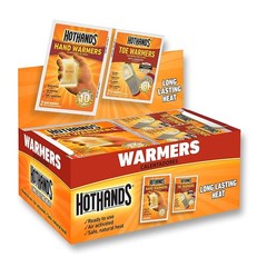 HotHands Hand + Toe Warmers (20 + 20 Warmers) (Pack of 2)
