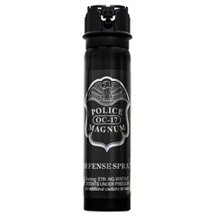 3 POLICE MAGNUM Pepper Spray Tactical Self Defense 5oz Flip Top FOG Protection