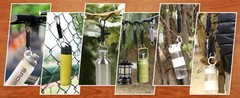 Carabiner Keychain,Paracord Keychain Small Aluminum Clip D Ring for Camping,